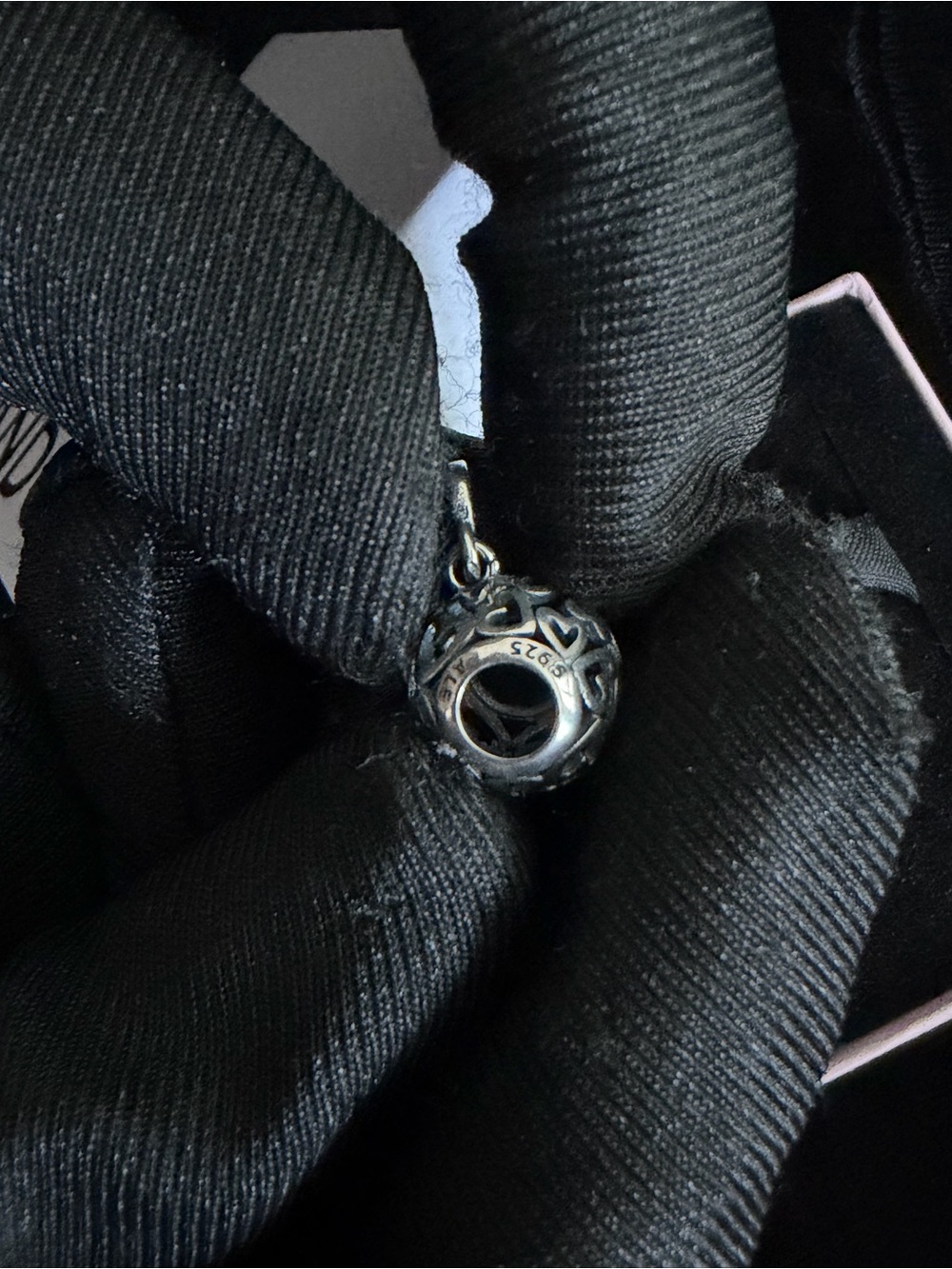 Openwork Love Hearts Charm - Picture 2 of 4